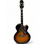 Used Epiphone EJ200CE 2 Tone Sunburst Acoustic Electric Guitar thumbnail