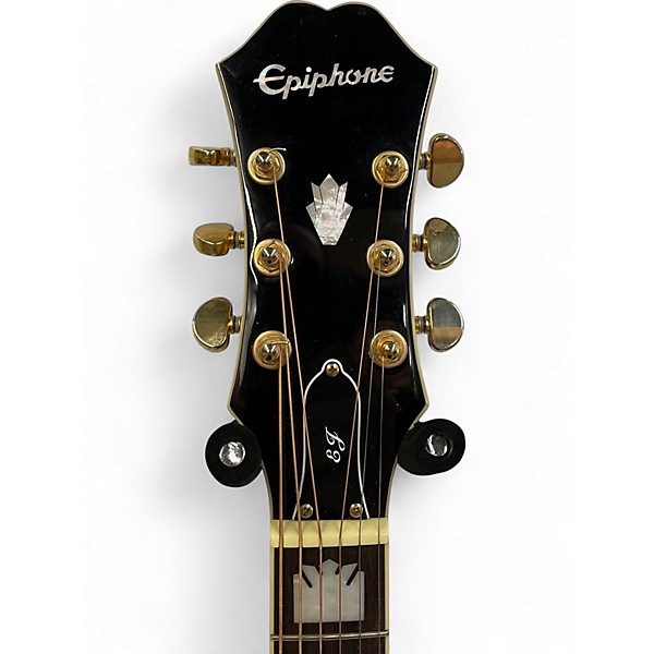 Used Epiphone EJ200CE 2 Tone Sunburst Acoustic Electric Guitar