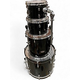 Used Pearl 4 Piece DECADE Black Drum Kit