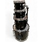 Used Pearl 4 Piece DECADE Black Drum Kit thumbnail