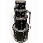 Used Pearl 4 Piece DECADE Black Drum Kit