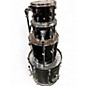 Used Pearl 4 Piece DECADE Black Drum Kit