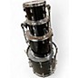 Used Pearl 4 Piece DECADE Black Drum Kit