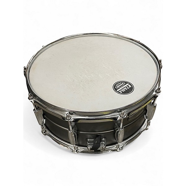 Used TAMA 14X6.5 SOUNDWORKS SNARE Pewter Drum