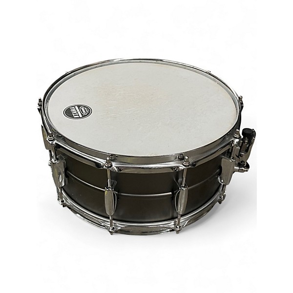 Used TAMA 14X6.5 SOUNDWORKS SNARE Pewter Drum