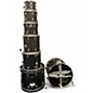 Used Pearl 7 Piece Vintage 1980's Black Drum Kit thumbnail
