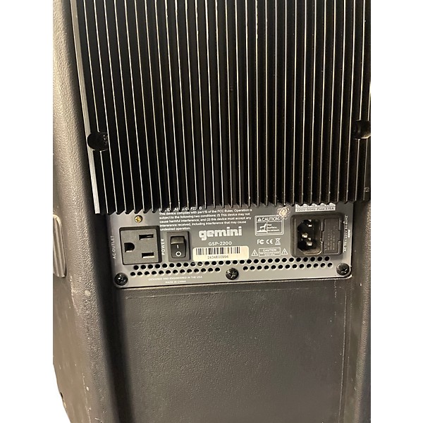 Used Gemini GSP-2200 Powered Speaker