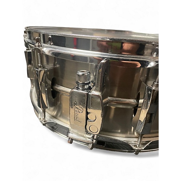 Used Pearl 14X5.5 Sensitone Snare Steel Drum