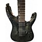 Used ESP LTD h-1001 Deluxe Trans Black Solid Body Electric Guitar