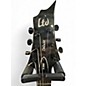 Used ESP LTD h-1001 Deluxe Trans Black Solid Body Electric Guitar