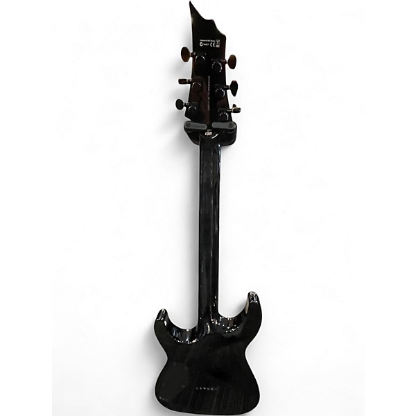 Used ESP LTD h-1001 Deluxe Trans Black Solid Body Electric Guitar