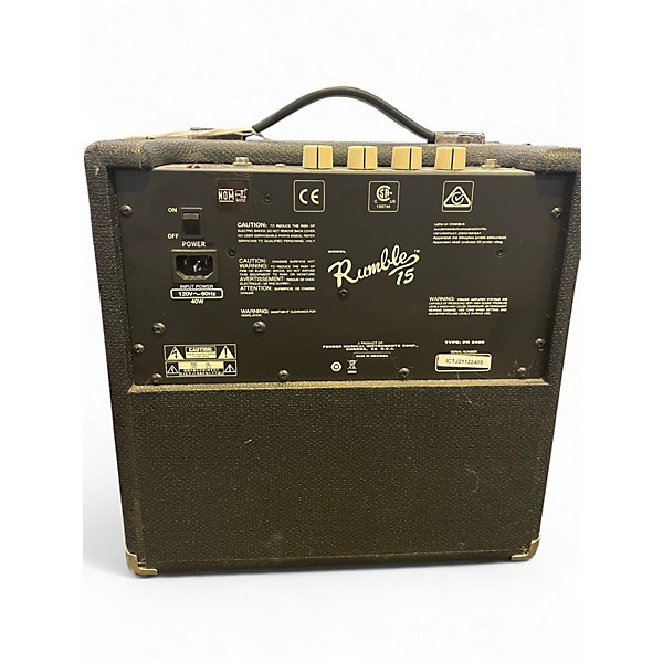 Used Fender Rumble 15 15W 1X8 Bass Combo Amp