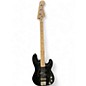 Used Squier Affinity Precision Bass PJ Black Electric Bass Guitar thumbnail