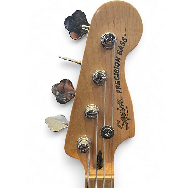 Used Squier Affinity Precision Bass PJ Black Electric Bass Guitar