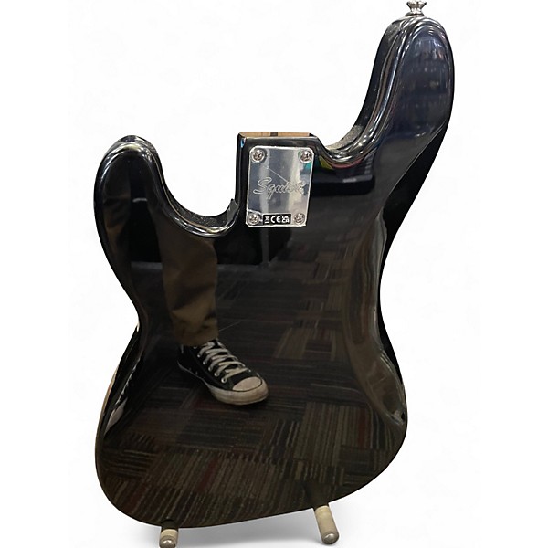 Used Squier Affinity Precision Bass PJ Black Electric Bass Guitar