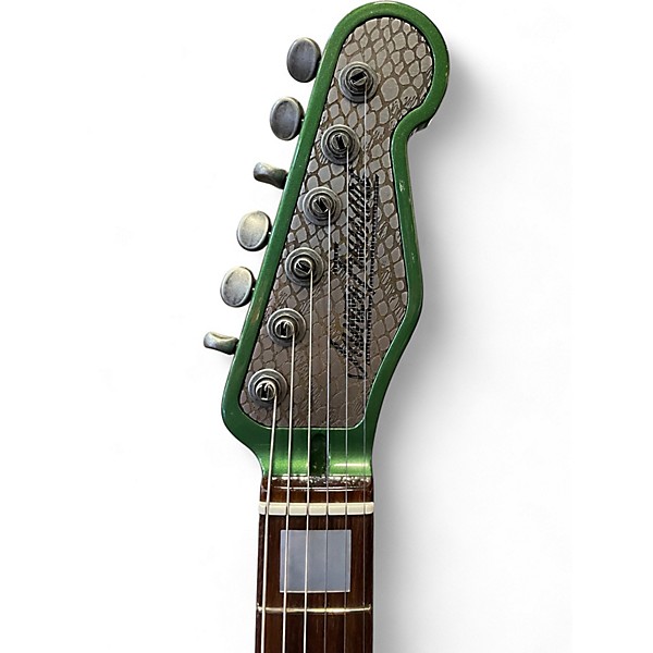 Used James Trussart Steel-O-Matic Strat Style Snakeskin Solid Body Electric Guitar