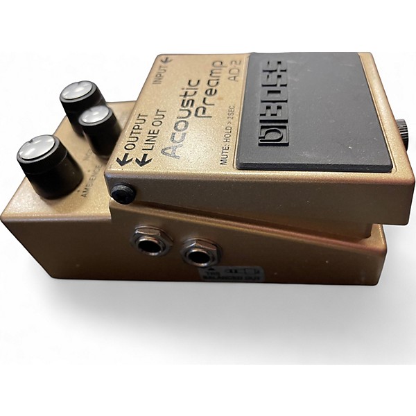 Used BOSS AD2 Acoustic Preamp Guitar Preamp