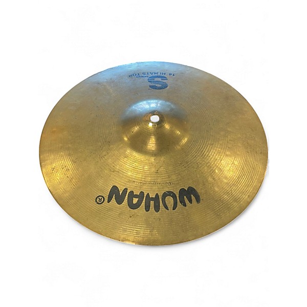 Used Wuhan 14in S Series Hi Hat Pair Cymbal