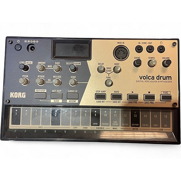 Used KORG VOLCA DRUM Synthesizer