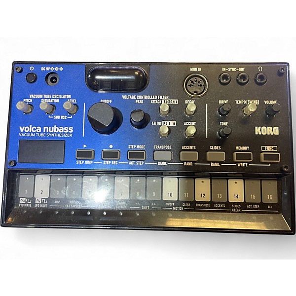 Used KORG VOLCA NUBASS Synthesizer