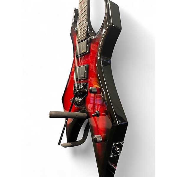 Used B.C. Rich Warlock Sunburst Solid Body Electric Guitar