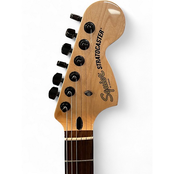 Used Squier Affinity Stratocaster H HT Black Solid Body Electric Guitar