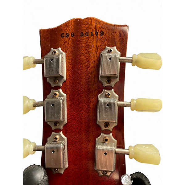 Used Gibson LES PAUL CS9 Cherry Sunburst Solid Body Electric Guitar