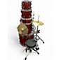 Used TAMA 5 Piece STAGESTAR COMPLETE 5 PIECE RED SPARKLE Drum Kit thumbnail
