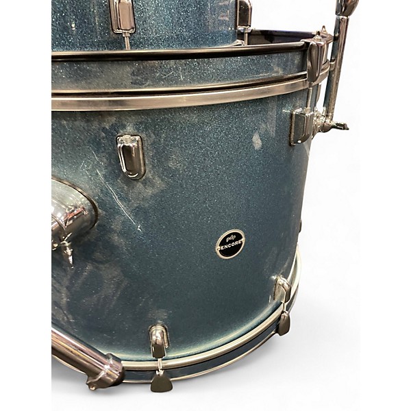 Used PDP by DW 4 Piece Encore Green Drum Kit