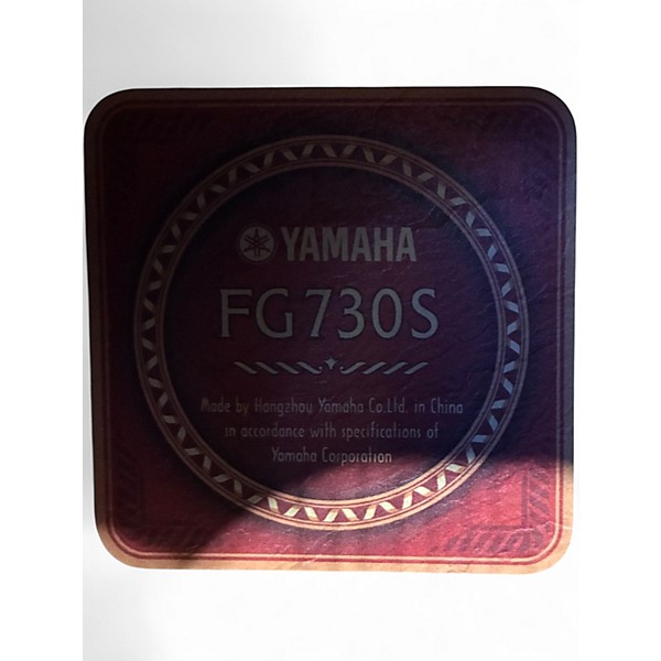 Used Yamaha FG730S Natural Acoustic Guitar