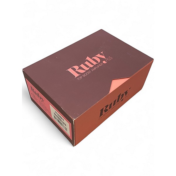 Used Universal Audio RUBY 63 TOP BOOST Effect Pedal