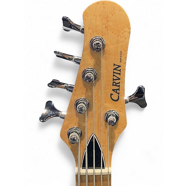 Used Carvin SB5000 Honey Burst Electric Bass Guitar