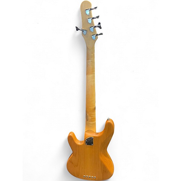 Used Carvin PB-5 Tongue Oil Natural Electric Bass Guitar