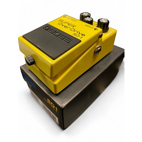 Used BOSS SD1 Super Overdrive Effect Pedal