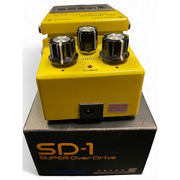 Used BOSS SD1 Super Overdrive Effect Pedal