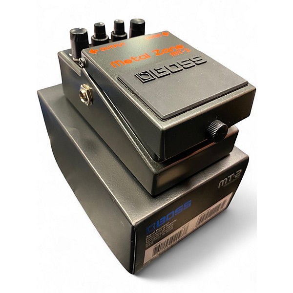 Used BOSS MT2 Metal Zone Distortion Effect Pedal