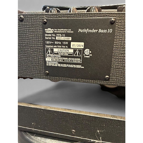 Used VOX pathfinder 10 bass Bass Combo Amp