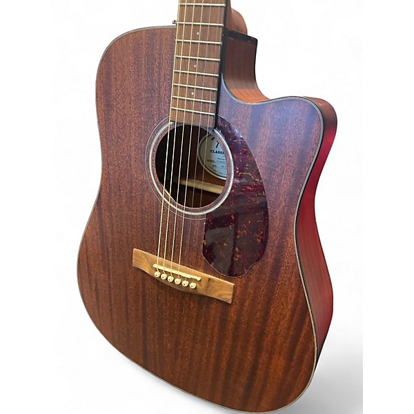 Used Fender CD-60SCE Mahogany Acoustic Electric Guitar