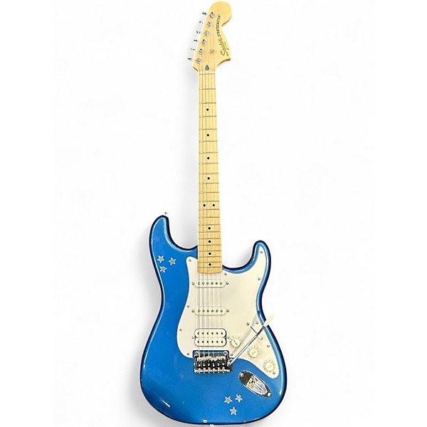 Used Squier Affinity Stratocaster Ocean Blue Solid Body Electric Guitar