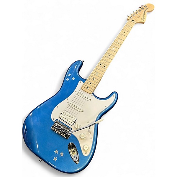 Used Squier Affinity Stratocaster Ocean Blue Solid Body Electric Guitar