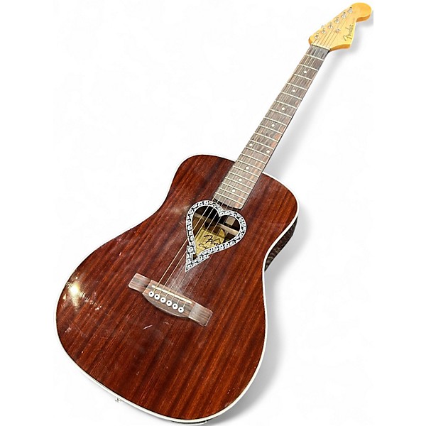 Used Fender MALIBYU ALKALINE TRIO SIGNATURE Mahogany Acoustic Electric Guitar