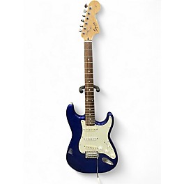 Used Squier Bullet Stratocaster BLUE Solid Body Electric Guitar