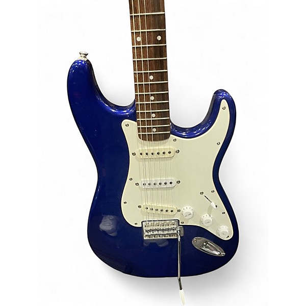 Used Squier Bullet Stratocaster BLUE Solid Body Electric Guitar