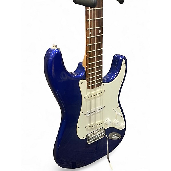 Used Squier Bullet Stratocaster BLUE Solid Body Electric Guitar