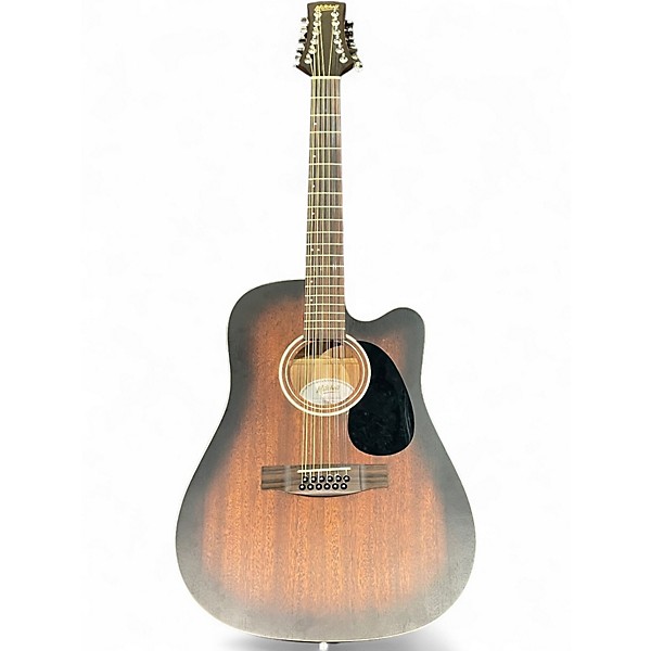 Used Mitchell T331tcebst Mahogany 12 String Acoustic Electric Guitar