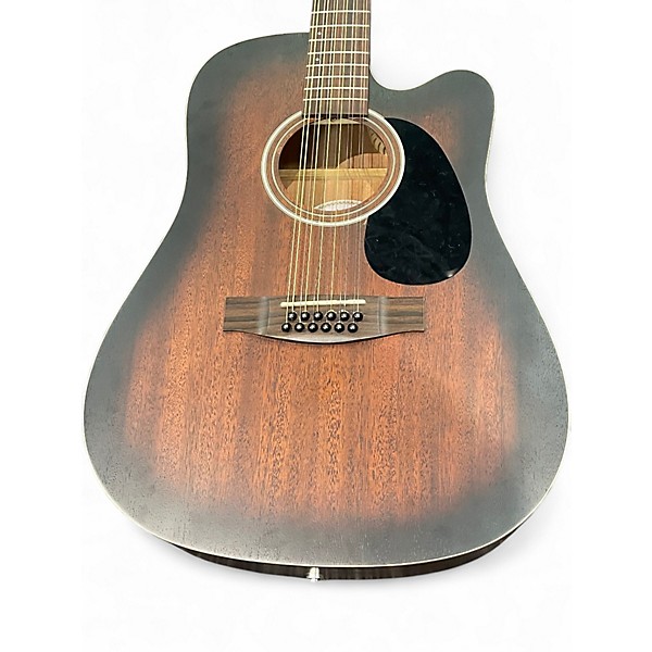 Used Mitchell T331tcebst Mahogany 12 String Acoustic Electric Guitar