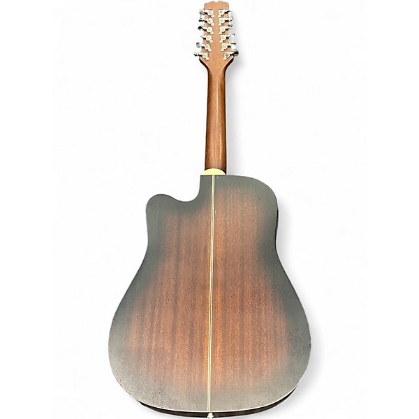 Used Mitchell T331tcebst Mahogany 12 String Acoustic Electric Guitar