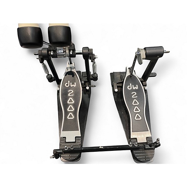 Used DW 2000 Series Double Double Bass Drum Pedal