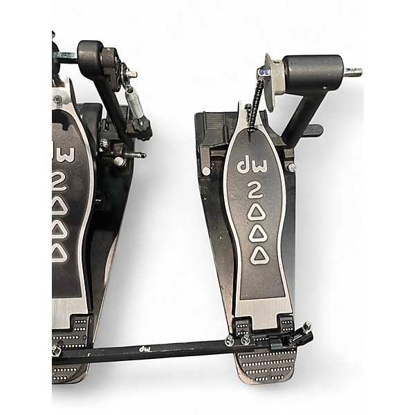 Used DW 2000 Series Double Double Bass Drum Pedal