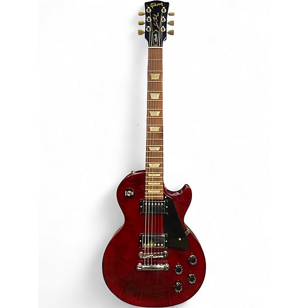 Used Gibson Les Paul Studio Cherry Solid Body Electric Guitar
